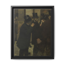 Portraits at the Stock Exchange (1878-1879) by Edgar Degas - NOMADEN ART GALLERY