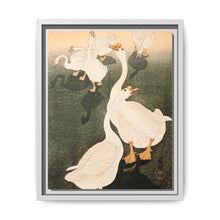 Gansos (1926) de Ohara Koson. Original del Museo de Arte del Condado de Los Ángeles.