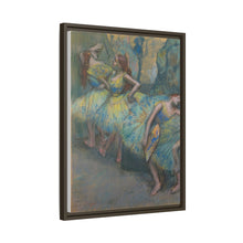 Bailarines de ballet entre bastidores (c. 1890-1900) de Edgar Degas 
