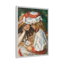 Dos muchachas leyendo (c. 1890-1891) de Pierre-Auguste Renoir 