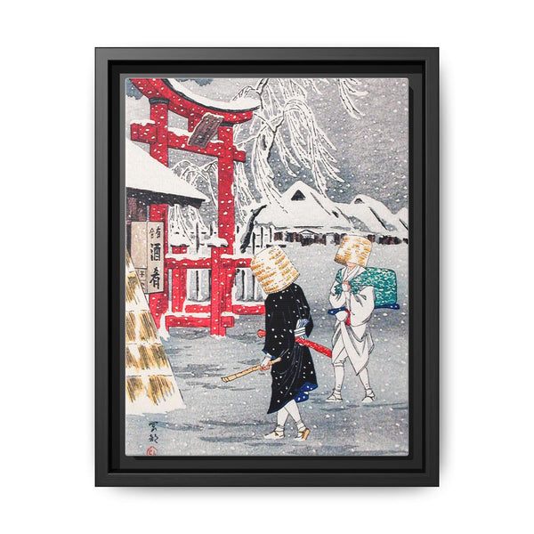 Okabe in Snow (ca.1925–1926) print in high resolution by Hiroaki Takahashi - NOMADEN ART GALLERY