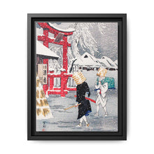 Okabe in Snow (ca.1925–1926) print in high resolution by Hiroaki Takahashi - NOMADEN ART GALLERY