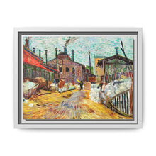 The Factory (1887) by Vincent Van Gogh - Timeless Wall Art Canvas - NOMADEN ART GALLERY