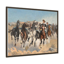 Dismounted: The Fourth Troopers Moving the Led Horses (1890) by Frederic Remington