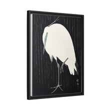 Egret in the rain (1925 - 1936) by Ohara Koson