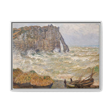 Claude Monet's Stormy Sea in Étretat (1883) - NOMADEN ART GALLERY