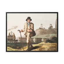 Illustration of the collier from The Costume of Yorkshire (1814) by George Walker - NOMADEN ART GALLERY