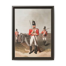 Illustration of East York militia from The Costume of Yorkshire (1814) by George Walker - NOMADEN ART GALLERY
