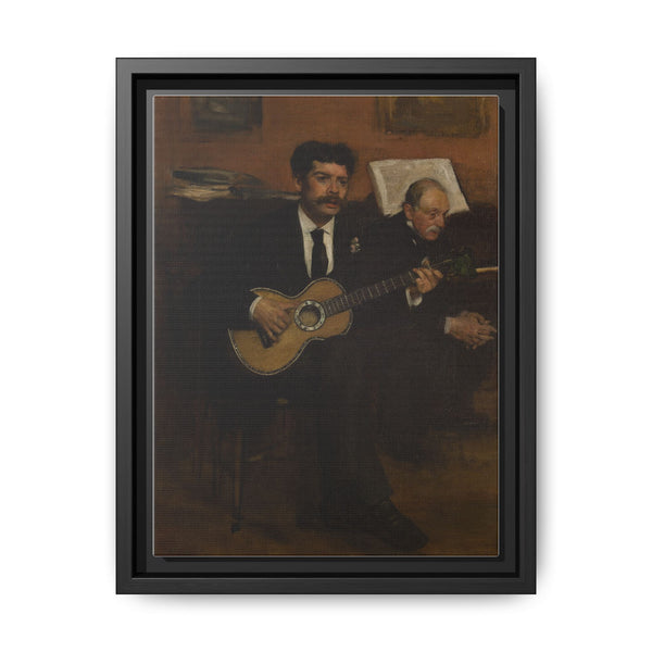 Lorenzo Pagans et Auguste de Gas (1871-1872) by Edgar Degas - NOMADEN ART GALLERY