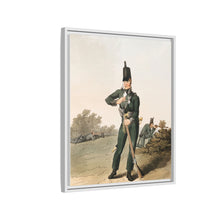 Illustration of North York militia from The Costume of Yorkshire (1814) by George Walker