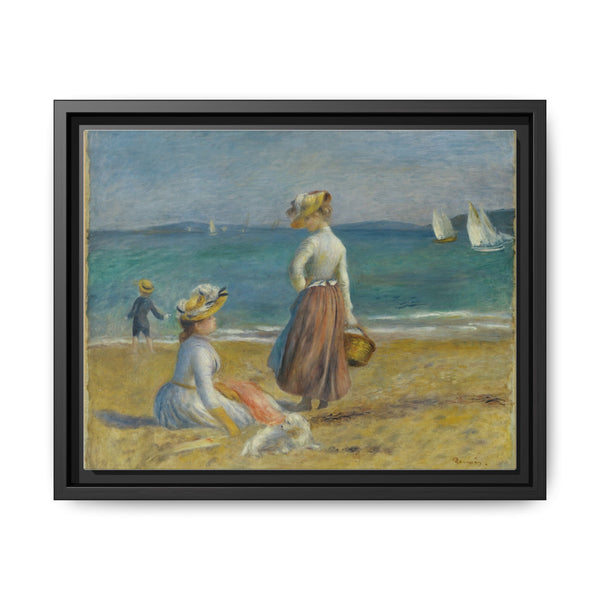 Figures on the Beach (1890) by Pierre-Auguste Renoir - NOMADEN ART GALLERY