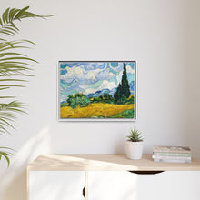 Vincent Van Gogh's Wheat Field with Cypresses (1889). Famous painting, original from the MET Museum - NOMADEN ART GALLERY