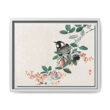 Black-capped chickadee by Kōno Bairei (1844-1895) - NOMADEN ART GALLERY