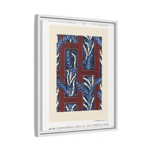 Estampado de pochoir con estampado de flores Art Nouveau en estilo oriental. Original de nuestra propia edición de 1914 de Samarkande.
