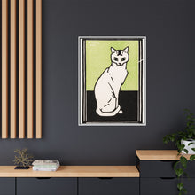 Sitting cat (1917) by Julie de Graag