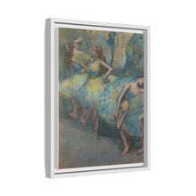 Bailarines de ballet entre bastidores (c. 1890-1900) de Edgar Degas 