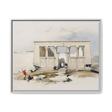 Temple at Wady Dabod (Wadi Dabud) Nubia illustration by David Roberts (1796–1864) - NOMADEN ART GALLERY