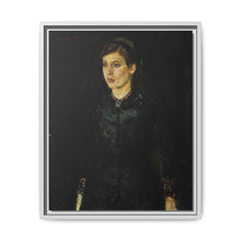 Inger in Black (1884) by Edvard Munch - NOMADEN ART GALLERY