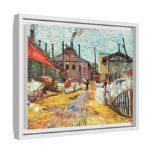 The Factory (1887) by Vincent Van Gogh. Original from the Barnes Foundation. - NOMADEN ART GALLERY