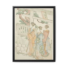Visitors to the Hachiman shrine by Katsushika Hokusai - NOMADEN ART GALLERY