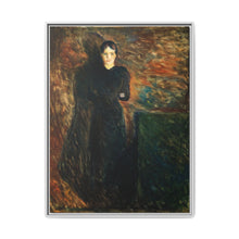 Lady in Black by Edvard Munch - NOMADEN ART GALLERY