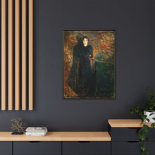 Lady in Black by Edvard Munch - NOMADEN ART GALLERY