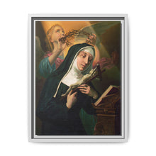 Female Saint Holding Crucifix with Crown of Thorns - NOMADEN ART GALLERY