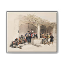 The coffee shop illustration by David Roberts (1796–1864) - NOMADEN ART GALLERY