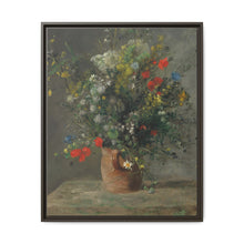 Flowers in a Vase (c. 1866) painting in high resolution by Pierre-Auguste Renoir - NOMADEN ART GALLERY