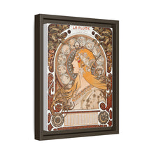 Alphonse Maria Mucha's Zodiaque or La Plume (ca. 1896–1897). Famous Art Nouveau artwork