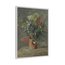 Flores en un jarrón (c. 1866), cuadro de alta resolución de Pierre-Auguste Renoir 