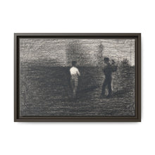 Peasants (ca. 1881–1884) by Georges Seurat - NOMADEN ART GALLERY