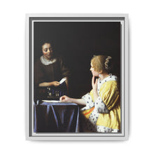 Johannes Vermeer’s Mistress and Maid (ca. 1666–1667)