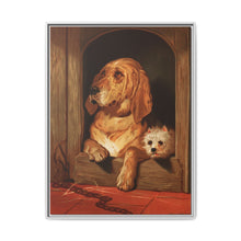 Dignity and Impudence by Sir Edwin Landseer (1877), Landseer’s dog painting of a bloodhound and a terrier - NOMADEN ART GALLERY