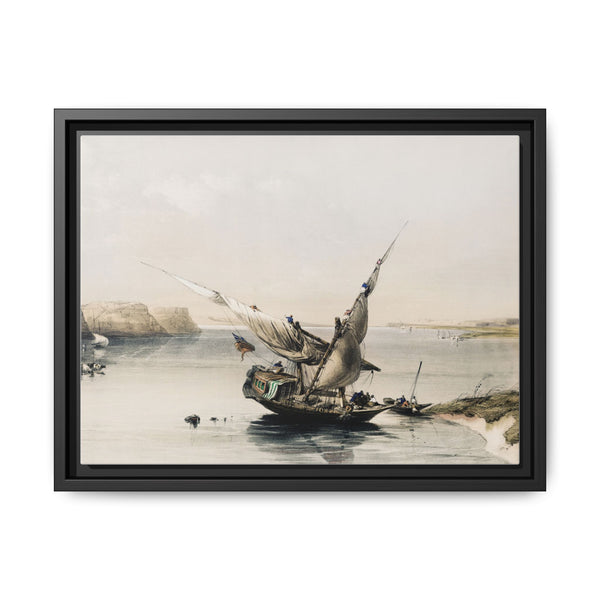 Approach to the Fortress of Ibrim illustration by David Roberts (1796–1864) - NOMADEN ART GALLERY