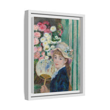 Mujer con abanico (c. 1879) de Pierre Auguste Renoir