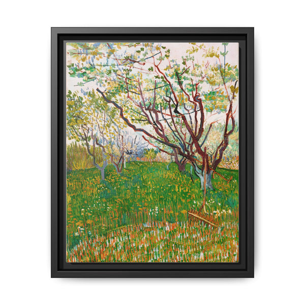 The Flowering Orchard (1888) by Vincent Van Gogh - NOMADEN ART GALLERY