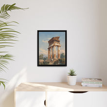 A Temple Ruin in Agrigento (c. 1825) by Carl Wilhelm Götzloff: A Classical Landscape