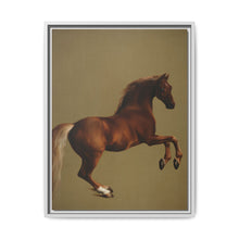 Whistlejacket is an oil-on-canvas painting from about 1762 showing the Marquess of Rockingham's racehorse, rearing up against a blank background. - NOMADEN ART GALLERY