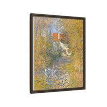 Claude Monet's The Geese (1874) famous painting. Original from the Sterling and Francine Clark Art Institute - NOMADEN ART GALLERY
