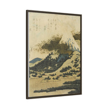 Mount Fuji from Lake Ashi in Hakone by Katsushika Hokusai - NOMADEN ART GALLERY