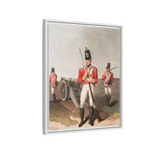 Illustration of East York militia from The Costume of Yorkshire (1814) by George Walker
