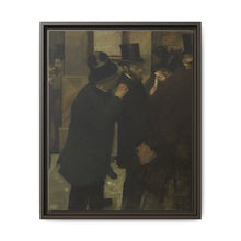 Portraits at the Stock Exchange (1878-1879) by Edgar Degas - NOMADEN ART GALLERY