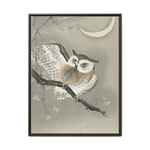 Long-eared owl in ginkgo (1900 - 1930) by Ohara Koson