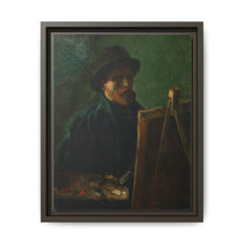 Vincent van Gogh's Self-Portrait with Dark Felt Hat at the Easel (1886) - NOMADEN ART GALLERY