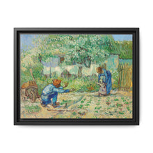 First Steps, after Millet (1890) by Vincent Van Gogh - Traditional Wall Art Print - NOMADEN ART GALLERY