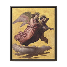 Two angels floating (1865) tempera art by Johann von Schraudolph - NOMADEN ART GALLERY