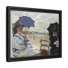 Claude Monet's The Beach at Trouville (1870) - NOMADEN ART GALLERY