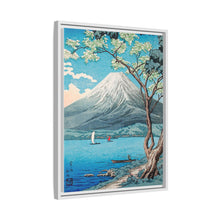 Impresión del monte Fuji desde el lago Yamanaka en alta resolución por Hiroaki Takahashi 