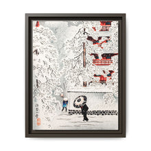 Snow at Asakusa, Yedo, Musashi Province print in high resolution by Hiroaki Takahashi (1871–1945) - NOMADEN ART GALLERY
